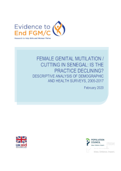 FGM/C in Senegal: Is the Practice Declining? Descriptive Analysis of DHS Surveys 2005–2017